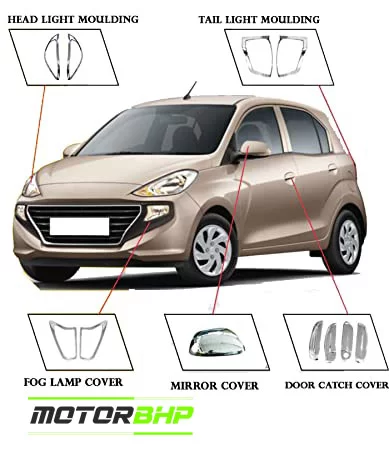 New hyundai santro clearance accessories price list